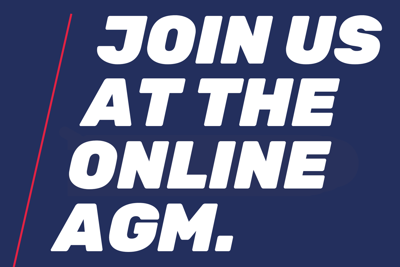 Online AGM invitation