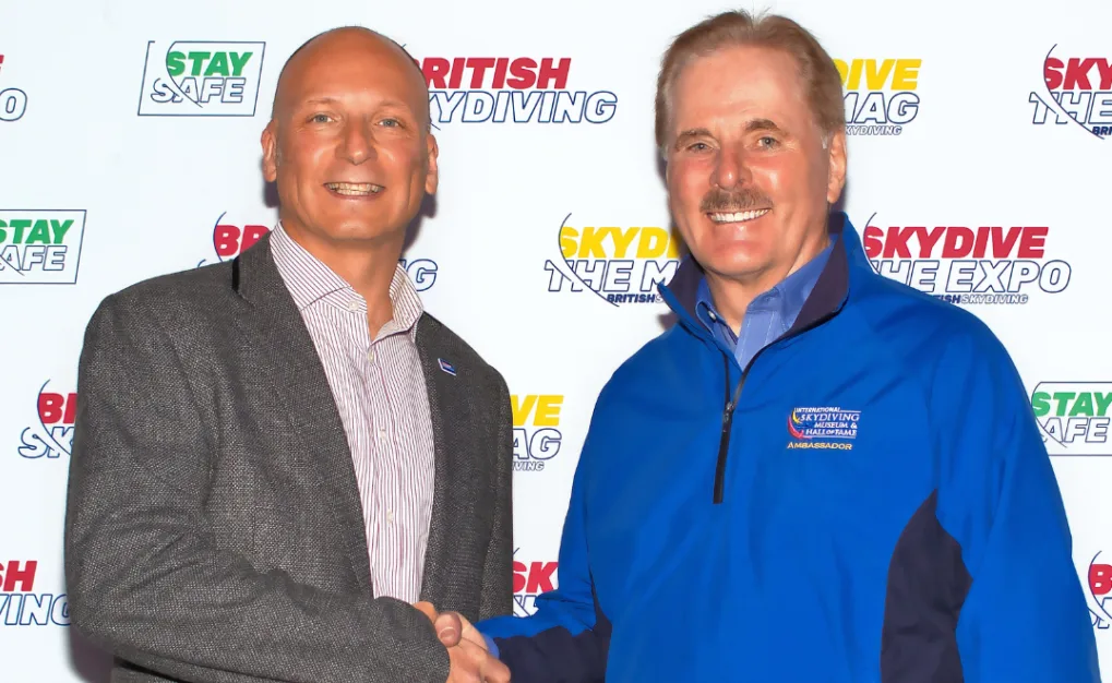 British Skydiving join the International Affiliate program of the International Skydiving Museum and Hall of Fame.